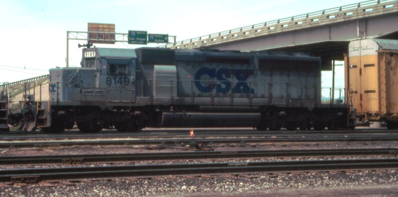 CSX 8149 far away from home